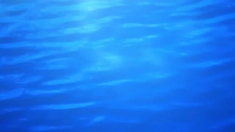 Ripples reflected on the water's surface. Stockbeeldmateriaal 252130457