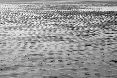 Ripples of sand Stock Photos