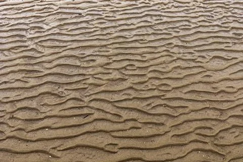 Ripples in the Sand Stock Photos