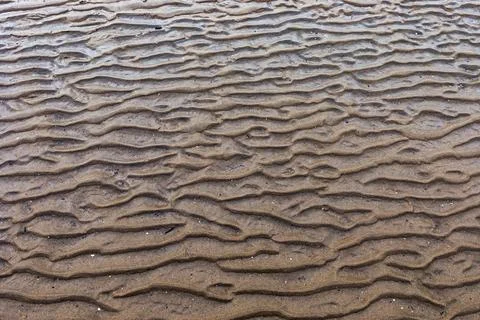 Ripples in the Sand Stock Photos
