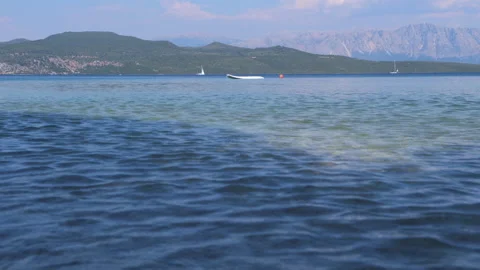 Ripples on the sea. Stock Footage 140621092