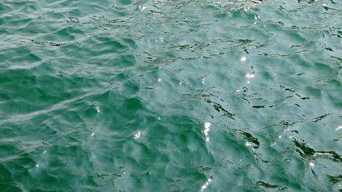 Ripples of sea water Video stock 123880331