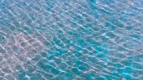 Ripples on the surface of the water, the texture of the water surface with .. Stock Footage 240476247