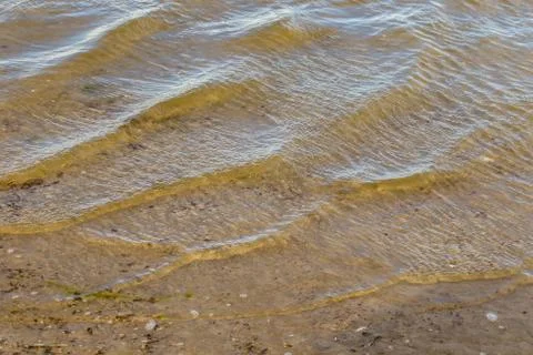 Ripples in the water as a background Stockfoto's