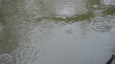 Ripples on Water Stock Footage 10577257