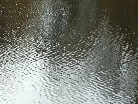 Ripples on the water  Stock Footage 82136978