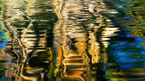 Ripples in water Stock Footage 85457672
