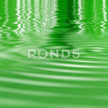 Ripples in the water Stock Illustration