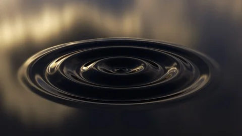 Ripples on the water surface 動画素材 124188770