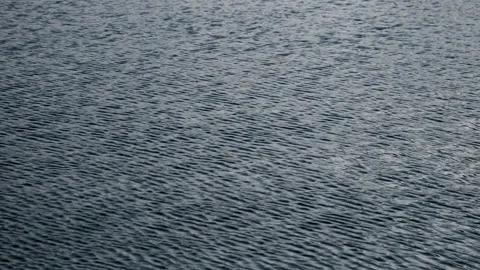Ripples on the Water Surface Spread by a Gentle Breeze Vídeo Stock 335194758