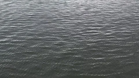 Ripples on the water, waves on the ocean Video stock 310919701