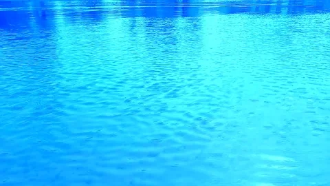 Ripples on the water, the wind. Dynamic video substrate. Blue colors Stock Footage 107090963