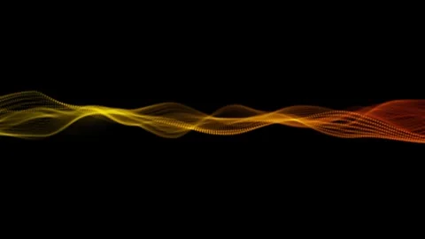 Rippling abstract waveform animation background concept Stock Footage 299569554