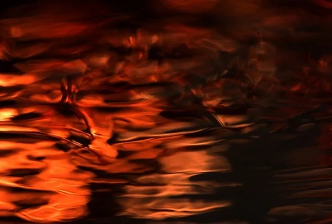 Rippling copper-colored water-like background Stock Footage 86885340