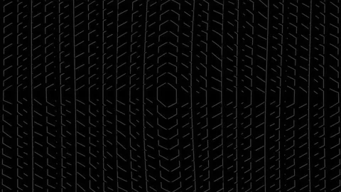 Rippling Fine Lines Symmetrical Thin Mask Video stock 139740218