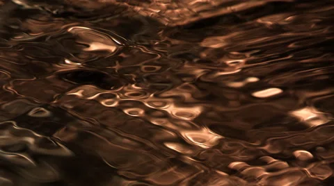 Rippling gold water-like background Stock Footage 59511324