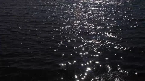 Rippling Lake Water Stock Footage 25536344
