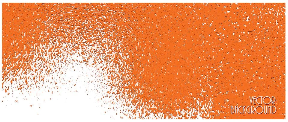 Rippling orange texture vector Stock Illustration