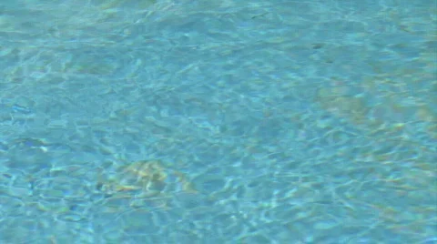 Rippling Pool Water Stock Footage 302944