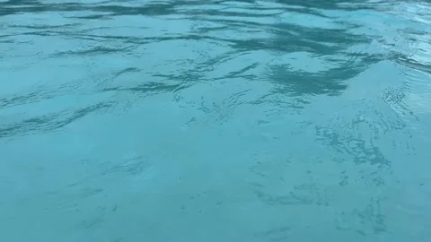 Rippling Water in a Pool Stock Footage 175844594