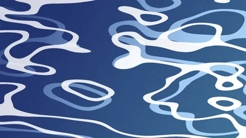 Rippling Water Surface - Beautiful Wave Reflections Stock Footage 288339036