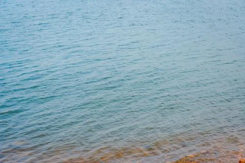 Rippling Water Surface with Gentle Waves in Rajasthan, India Stock Photos