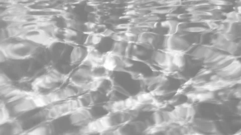 Rippling water surface with reflections and moving light patterns Video stock 342177003