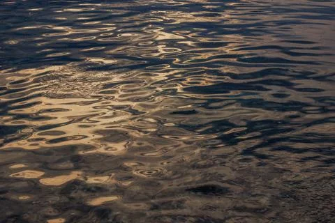 Rippling Water Surface Reflections Stock Photos