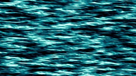 Rippling waves dance under the moonlight in a serene ocean night Stock Illustration