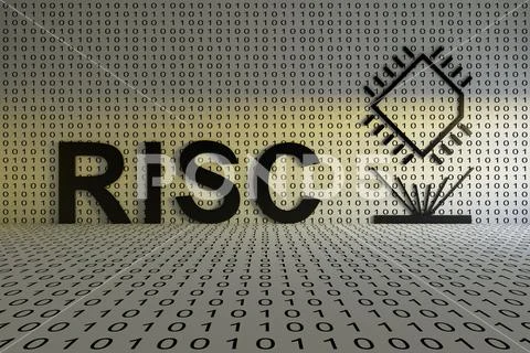 RISC concept text sunlight 3D illustration: Graphic #164142453