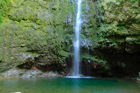Risco waterfall Stock Photos
