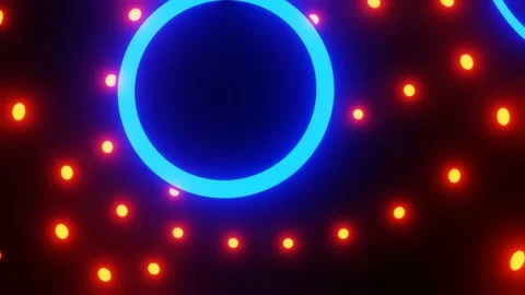 Rise and fall VJloop Stock Footage 217389384