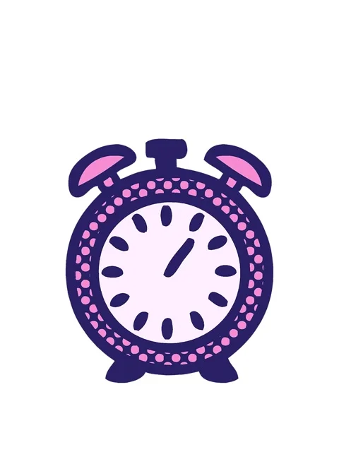 Rise and float animation of comic book style cartoon of a alarm clock Video stock 324100528