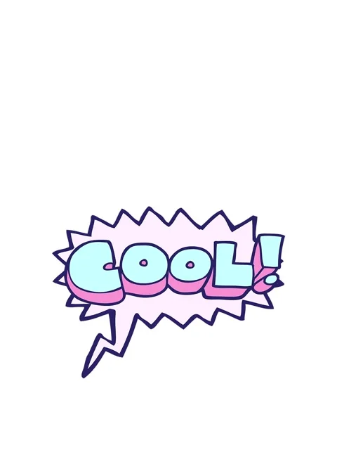 Rise and float animation of cool freehand drawn speech bubble cartoon symbol Video stock 324051439
