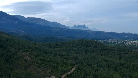 Rise by the mountain 2 Stock Footage 108147478