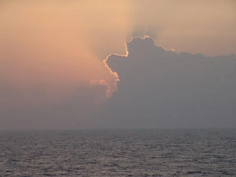 Rise in the ocean Stock Photos