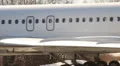 Rise of passenger aircraft. The nozzle of a jet engine HD Footage