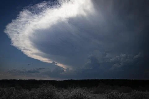 The Rise of the Supercell Stock Photos