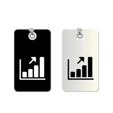 Rise symbol set Stock Illustration