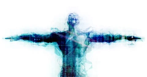 Rise of Technology Digital Revolution as a Concept Looping Stock Footage 316864871