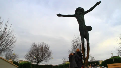 The Risen Christ Stock Footage 34661380