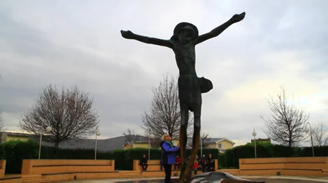 The Risen Christ Stock Footage 34661574