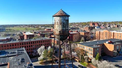 That Rises - Water Tower Foto stock