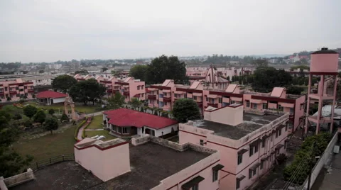 Rishikesh Apartments Stock Footage 41244550