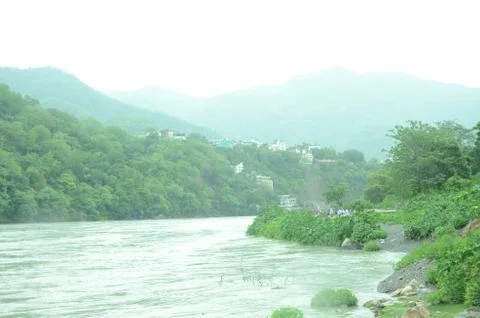 Rishikesh Mountains Foto stock
