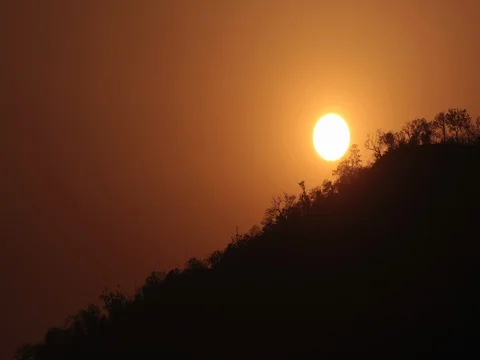 Rishikesh Time Lapse Stock Footage 72991301
