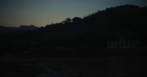 Rishikesh Time Lapse Stock Footage 72994818