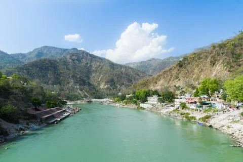 Rishikesh Valley Stock-Fotos