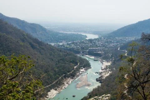 Rishikesh Valley Stock Photos