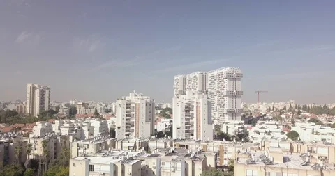 Rishon lezion aerial 動画素材 102112132